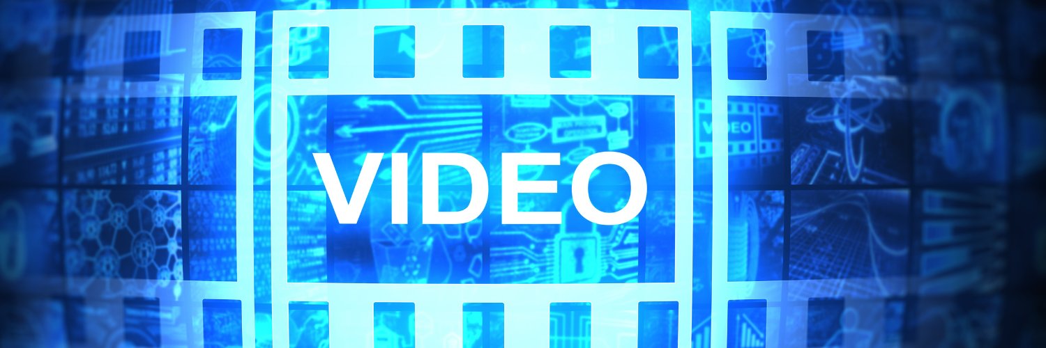 Video reel with the word Video spelled out