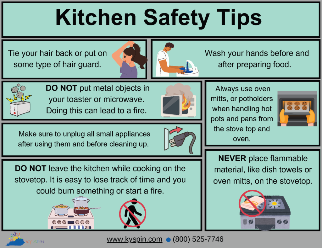 Kitchen safety tips 