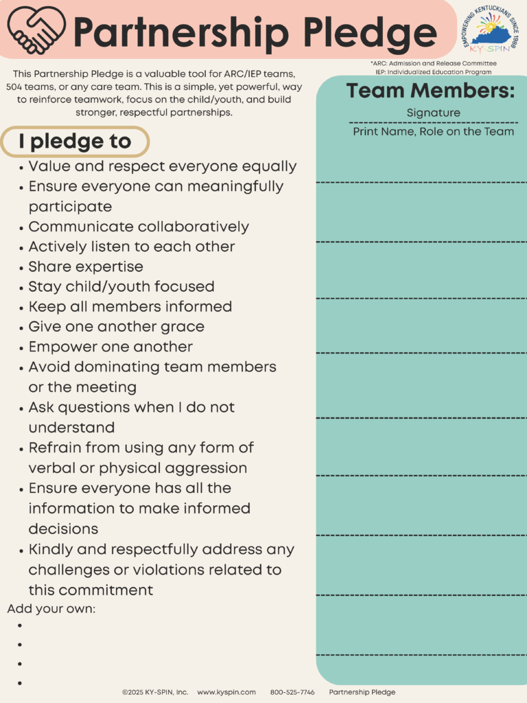 Partnership Pledge