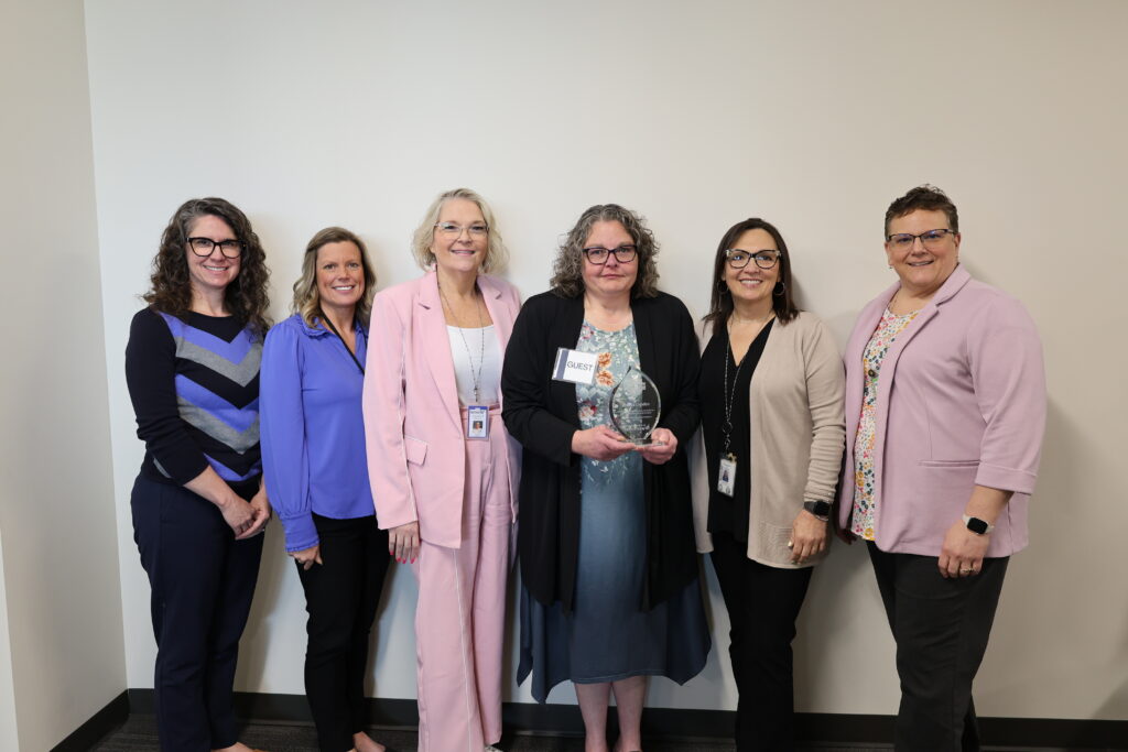A photo of Melody Cooper, Carol Ann Morrison, Veronica Sullivan, Rhonda Logsdon, Dr. Gretta Hylton, and Traci Sharpe