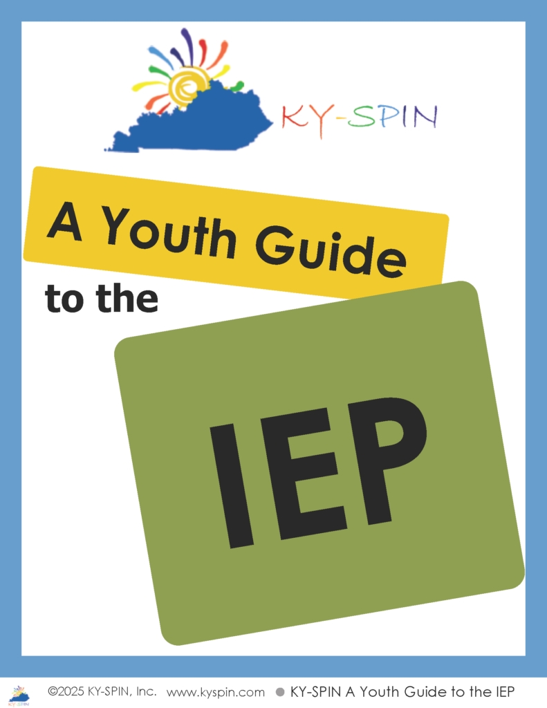 Youth Guide to the IEP page 1